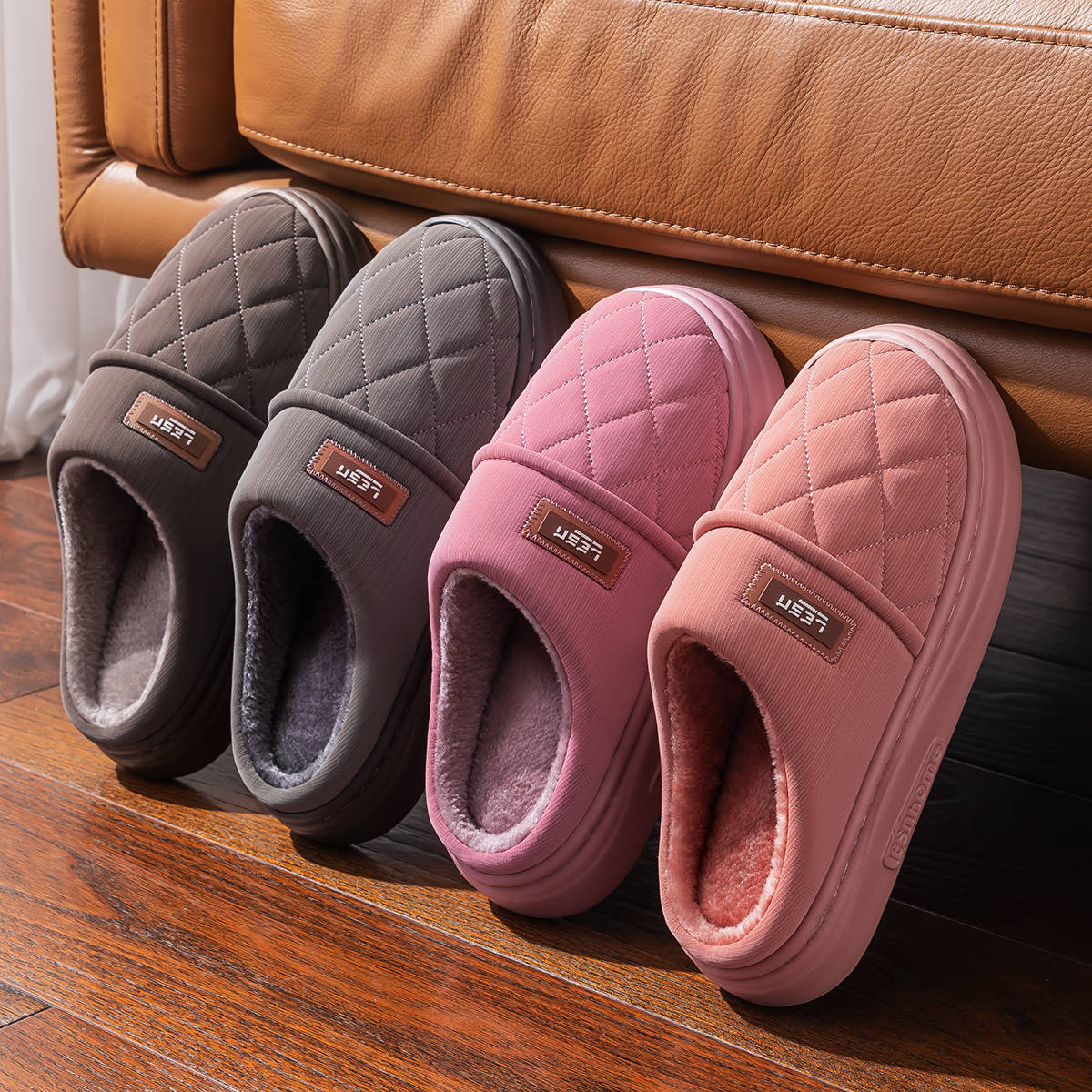 Winter Warm Slipper Women Men  - огляд і ціна Flip Flop Leather Men