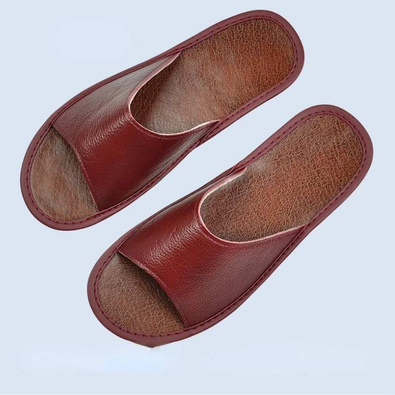 XIHAHA Summer Fashion Cowhide  - огляд і ціна Flip Flop Leather Men