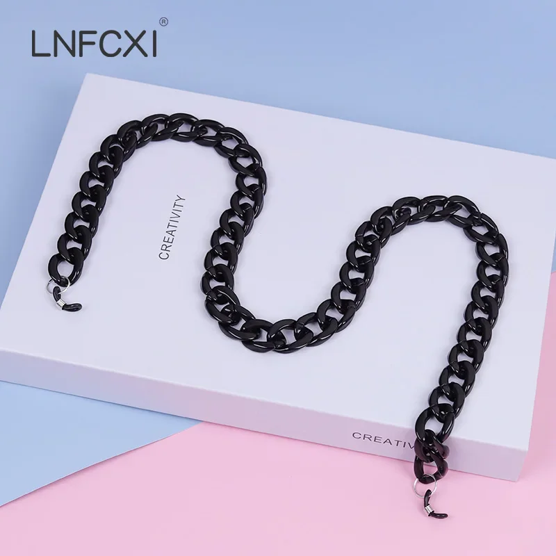 Black Fashion Acrylic Sunglass - огляд і ціна Sunglass Retainer Cord